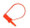 CYNCH-LOKS SECURITY RED D/S 100EA/PK HLTMRK 6020R Pack/100 6020R HEALTHMARK INDUSTRIES 325917_BX