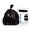 Trash Bag X-Liner Reprocessed Resin XX Heavy Duty Black 60 gal. 1.50 Mil. 38 X 58 Inch Twist Tie Flat Pack X7658AK Case/100 X7658AK SAALFELD REDISTRIBUTION 695436_CS