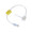 Huber Infusion Set SafeStep 20 Gauge 0.75 Inch Without Port LH-0031 Case/25 LH-0031 BARD MEDICAL DIVISION 683088_CS