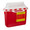 Multi-purpose Sharps Container 1-Piece 10.75H X 10.75W X 4D Inch 5.4 Quart Red Base Horizontal Entry Lid 305517 Each/1 305517 BECTON-DICKINSON 371481_EA