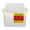 Multi-purpose Sharps Container 1-Piece 10.75H X 10.75W X 4D Inch 5.4 Quart Translucent White Base Horizontal Entry Lid 305551 Each/1 305551 BECTON-DICKINSON 367439_EA