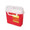 Multi-purpose Sharps Container 1-Piece 10.75H X 10.75W X 4D Inch 5.4 Quart Red Base Horizontal Entry Lid 305426 Case/12 305426 BECTON-DICKINSON 282901_CS