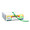 Exercise Tubing CanDo Low Powder Green 100 Foot Medium Resistance 105523 Each/1 105523 FABRICATION ENTERPRISES 258537_EA
