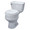 Toilet Seat Tall-ette Standard 3 Inch Hinged Elevated 725711000 Each/1 - 72573309 725711000 MADDAK, INC. 712156_EA