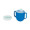 Spillproof Drinking Cup Ableware 6.5 oz. Blue Plastic Reusable 745940000 Each/1 745940000 MADDAK, INC. 746836_EA