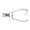 Nail Nipper McKesson Concave Jaws 4-1/2 Inch Chrome Covered Stainless Steel 43-2-489 Each/1 43-2-489 MCK BRAND 487554_EA