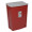 Perfusion Waste Container SharpSafety Nestable 27.5 H X 15.25 D X 21.25 W Inch 30 Gallon Red Base / White Lid Gasketed Hinged Lid Sealed 8930SA Each/1 8930SA KENDALL HEALTHCARE PROD INC. 375271_EA