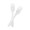 Fork McKesson General Purpose White Polypropylene 16-4595 Case/1000 16-4595 MCK BRAND 959243_CS