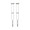 Underarm Crutch McKesson Aluminum Tall 350 lbs. 146-10402-8 Pair/1 MCK BRAND 1065231_PR