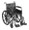 Wheelchair McKesson Padded Composite Black 18 Inch 300 lbs. 146-SSP218FA-SF Each/1 MCK BRAND 1065274_EA