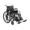 Wheelchair McKesson Padded Removable Composite Black 18 Inch 300 lbs. 146-SSP218DDA-ELR Each/1 MCK BRAND 1065277_EA