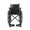 Wheelchair McKesson Padded Removable Composite Black 16 Inch 250 lbs. 146-SSP216DDA-SF Each/1 MCK BRAND 1065272_EA