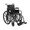 Wheelchair McKesson Padded Removable Composite Black 16 Inch 250 lbs. 146-SSP216DDA-SF Each/1 MCK BRAND 1065272_EA