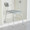 Bath Transfer Bench McKesson 17.5 to 22.5 Inch 400 lbs. Removable Arm Rail 146-RTL12031KDR Each/1 MCK BRAND 1065210_EA