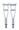 Underarm Crutch McKesson Aluminum Child 300 lbs. 146-10427 Pair/1 MCK BRAND 1093022_PR