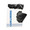 X-Liner Trash Bag XX Heavy Duty 40 - 45 gal. Black Reprocessed Resin 2.00 Mil. 40 X 46 Inch Twist Tie Flat Pack X8046QK Case/100 SAALFELD REDISTRIBUTION 285719_CS