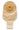 Ostomy Pouch Esteem Flex 1 Inch Stoma Drainable Convex V1 Pre-Cut 421616 Box/10 CONVA TEC 1075739_BX