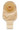 Ostomy Pouch Esteem Flex One-Piece System 8-1/2 Inch Length 13/16 to 1-3/8 Inch Stoma Drainable Convex V2 Trim to Fit 421619 Each/1 CONVA TEC 1065862_EA