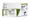 Suture with Needle McKesson Nonabsorbable Black Monofilament Nylon Size 3-0 18 Inch Suture 1-Needle 24 mm 3/8 Circle Reverse Cutting Needle S663GX Box/12 MCK BRAND 1034508_BX