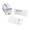 Suture with Needle McKesson Nonabsorbable Blue Monofilament Polypropylene Size 5-0 18 Inch Suture 1-Needle 13 mm 3/8 Circle Reverse Cutting Needle S8698GX Box/12 MCK BRAND 1034523_BX