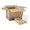 Dinner Napkin Dixie® White Paper 31558 Case of 12 914007 Dixie® 864446_CS