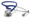 Classic Stethoscope Adscope 603 Royal Blue 1-Tube 22 Inch Tube Double-Sided Chestpiece 603RB Each/1 76-358 AMERICAN DIAGNOSTIC CORP 466020_EA