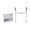 Toilet Safety Rail McKesson Gray Aluminum 146-RTL12000 Each/1 GL724 MCK BRAND 1103368_EA
