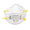 Particulate Respirator Mask 3M Industrial N95 Cup Elastic Strap One Size Fits Most White NonSterile Not Rated Adult 8210 Case/160 1802 3M 794716_CS