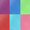 Cohesive Bandage Sensi-Wrap 1 Inch X 5 Yard Standard Compression Self-adherent Closure Red / Green / Purple / Dark Blue / Pink / Light Blue NonSterile 3181 Case/30 Dynarex 625070_CS