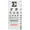 Eye Chart McKesson 20 Foot Measurement Acuity Test 63-3050 Each/1 HERZ8048WKR01 MCK BRAND 1038457_EA