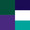 Cohesive Bandage CoFlexNL 1 Inch X 5 Yard 12 lbs. Tensile Strength Self-adherent Closure Teal / Blue / White / Purple / Green NonSterile 5100RB Roll/1 HM14C Andover Coated Products 627155_RL