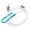 Enteral Feeding Pump Safety Screw Set with ENFit™ Connector Infinity® Silicone NonSterile ENFit® Connector INF0020-E Pack of 1 INF0020-E Infinity® 1211720_EA