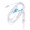 Primary IV Administration Set SafeDay™ Gravity 3 Ports 15 Drops / mL Drip Rate Without Filter 112 Inch Tubing Solution 352640 Case of 50 352640 SafeDay™ 1180045_CS
