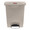 Trash Can Rubbermaid® Slim Jim® 8 gal. Rectangular Beige Plastic Step On 1883456 Pack of 1 1883456 Rubbermaid® Slim Jim® 1008678_EA