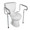 Toilet Safety Frame Anodized Aluminum 12001-4 Case/4 - 20143509 12001-4 DRIVE MEDICAL DESIGN & MFG 625739_CS