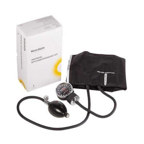 Aneroid Sphygmomanometer McKesson LUMEON Pocket Style Hand Held 2-Tube Adult Arm 01-720-11ABKGM Box/1 01-720-11ABKGM MCK BRAND 803186_BX