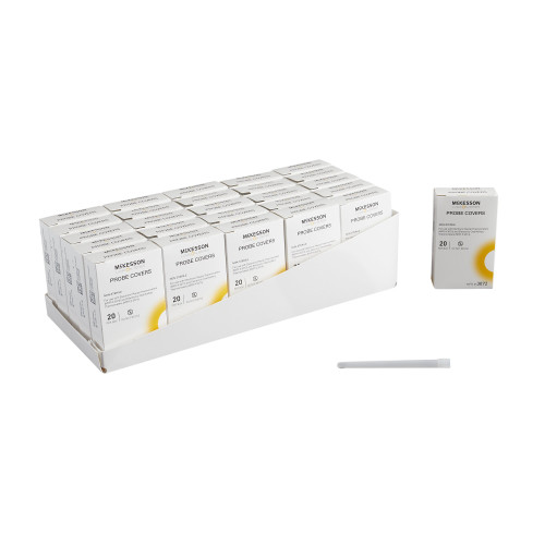 Thermometer Probe Cover McKesson LUMEON For use with LUMEON Electronic Thermometers 500 per Box 3072 Box of 1