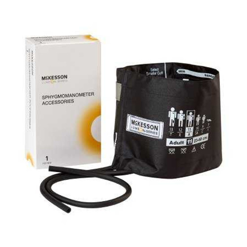 Cuff 2-Tube Bladder McKesson LUMEON Adult Arm 23 to 40 cm Limb Circumference Nylon 01-845-11ABK-2GM Box/1 01-845-11ABK-2GM MCK BRAND 803203_BX