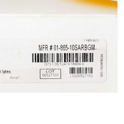 Cuff 2-Tube with Inflation Kit McKesson LUMEON Small Adult Arm 19 to 27 cm Limb Circumference Nylon 01-865-10SARBGM Box/1 01-865-10SARBGM MCK BRAND 803205_BX
