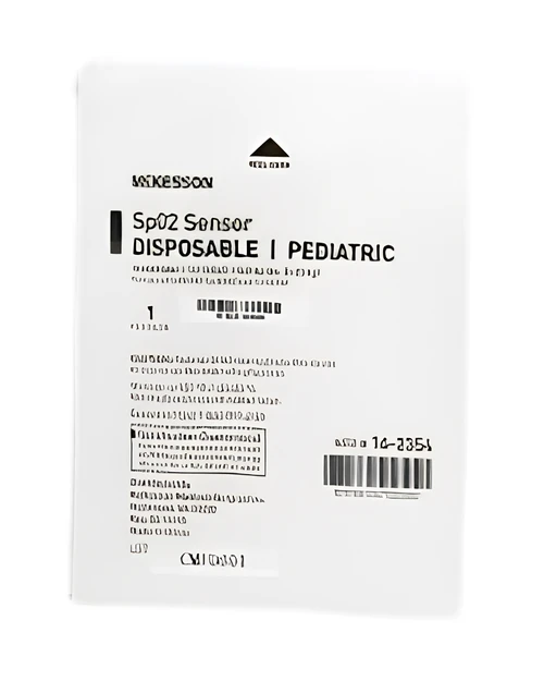 SpO2 Sensor McKesson Finger Pediatric Single Patient Use 16-2354 Pack of 1 (1027185_EA)