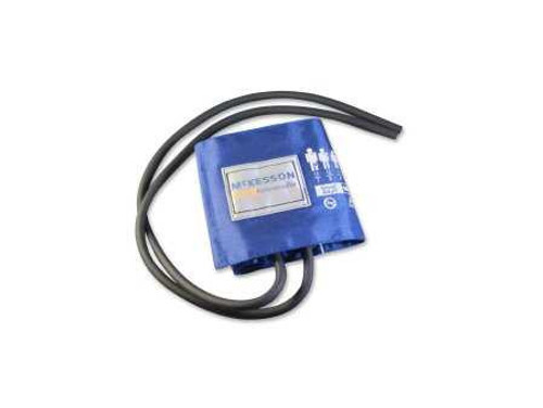 Cuff 2-Tube Bladder McKesson LUMEON Small Adult Arm 19 to 27 cm Limb Circumference Nylon 01-845-10SARB-2GM Box/1 01-845-10SARB-2GM MCK BRAND 803202_BX