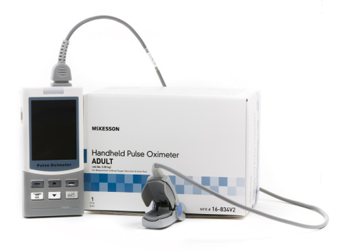 Handheld Pulse Oximeter McKesson Adult / Pediatric 16-834V2 Case of 4