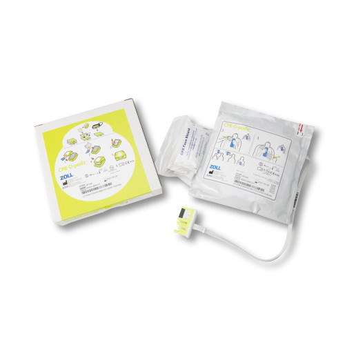 CPR-D padz Defibrillator Electrode Pad, Adhesive Tape, For Adult, Sample Pack of 1