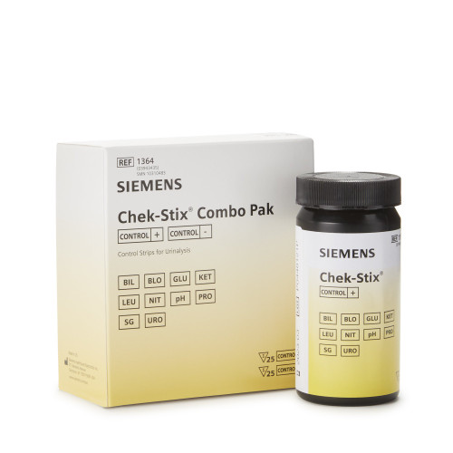 Multi-Analyte Control Set Chek-Stix Urinalysis Positive & Negative Level 10310483, Case of 6
