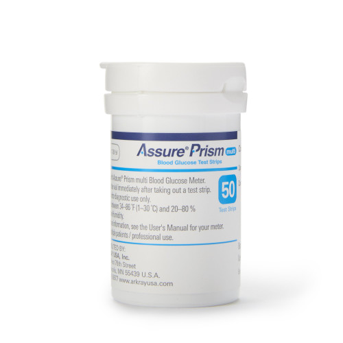 Assure Blood Glucose Test Strips, 50 per Box, Box of 50