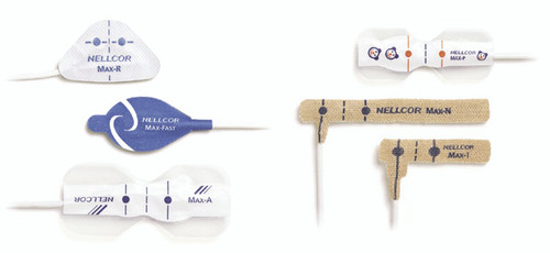 SpO2 Sensor OxiMax Finger Adult Single Patient Use MAXA Pack of 1