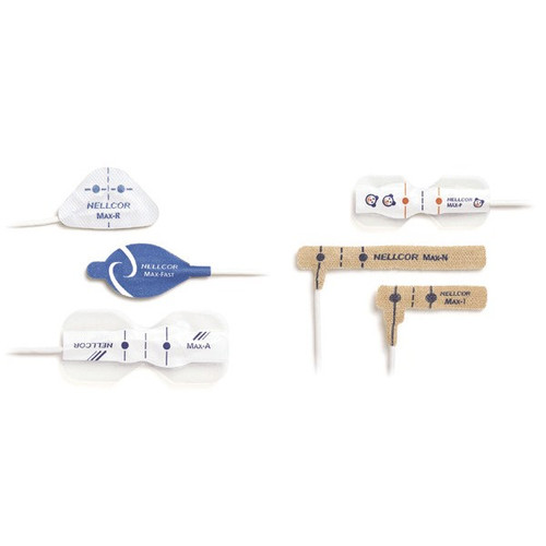 SpO2 Sensor OxiMax Finger Adult Single Patient Use MAXA Case of 24