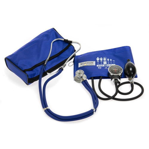 McKesson LUMEON Aneroid Sphygmomanometer/Sprague Kit Adult Arm 01-768-641-11ARBGM Box/1 - 76862509 01-768-641-11ARBGM MCK BRAND 803194_BX
