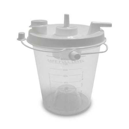 Suction Canister 800 mL Snap-On Lid 178B Each/1 178B MADA MEDICAL 230807_EA