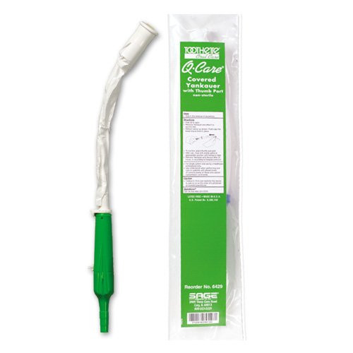 Suction Tube Q-Care Yankauer Control Valve 6429 Pack of 1